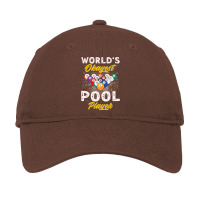 Worlds Okayest Pool Player Billiards 2 Adjustable Cap | Artistshot