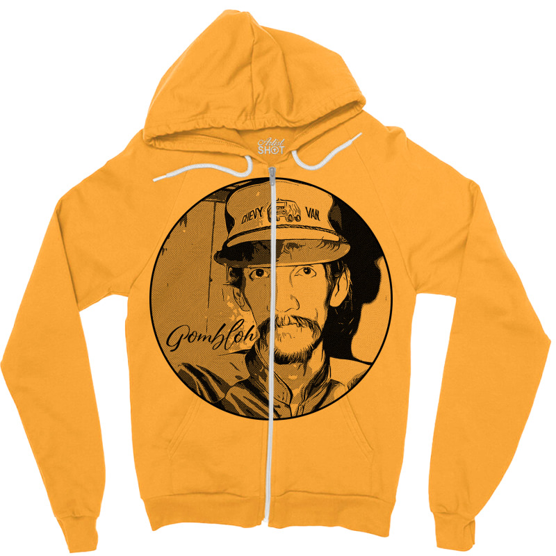 Seniman Kucel Funny Zipper Hoodie by racidaniritx | Artistshot