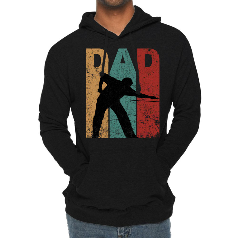 Billiards Dad Vintage Fathers Day Lightweight Hoodie by fereksidqyj | Artistshot