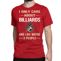 Funny 3 People Billiards Classic T-shirt | Artistshot