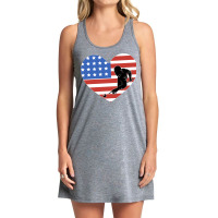 Billiards Usa Flag Heart Snooker Pool Tank Dress | Artistshot