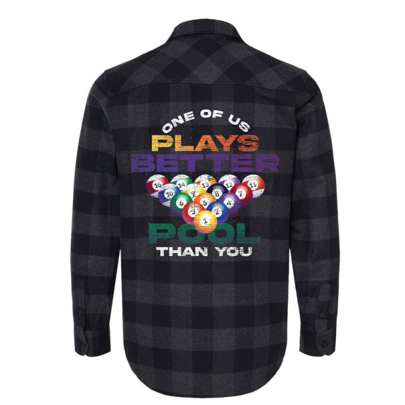 Pool Billiard Player Funny Billiard Flannel Shirt | Artistshot