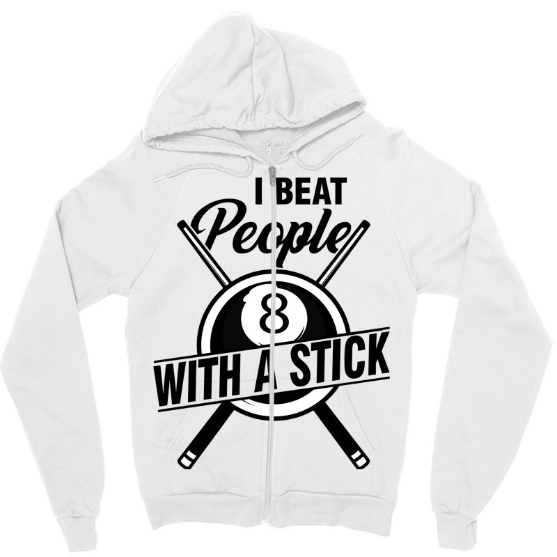 Billiards Pool Gift Gift Idea 1 Zipper Hoodie | Artistshot