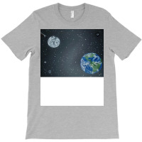 Earth In The Corner Pocket T-shirt | Artistshot