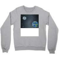 Earth In The Corner Pocket Crewneck Sweatshirt | Artistshot