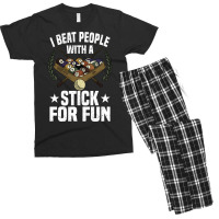 Billiards Pool Player Snooker Funny Gift Men's T-shirt Pajama Set | Artistshot