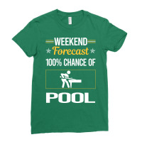 Funny Weekend Pool Ladies Fitted T-shirt | Artistshot