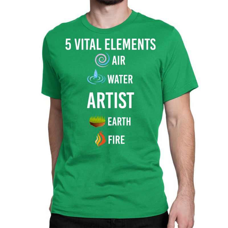 5 Elements Artist Stars Classic T-shirt by zydravidic2 | Artistshot