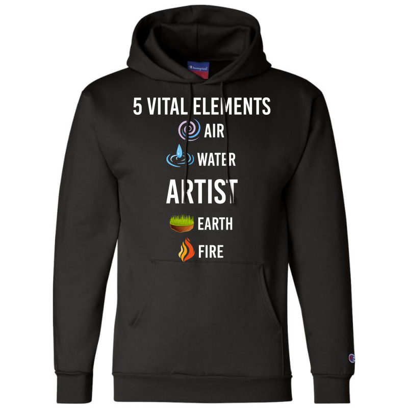 5 Elements Artist Stars Champion Hoodie by zydravidic2 | Artistshot