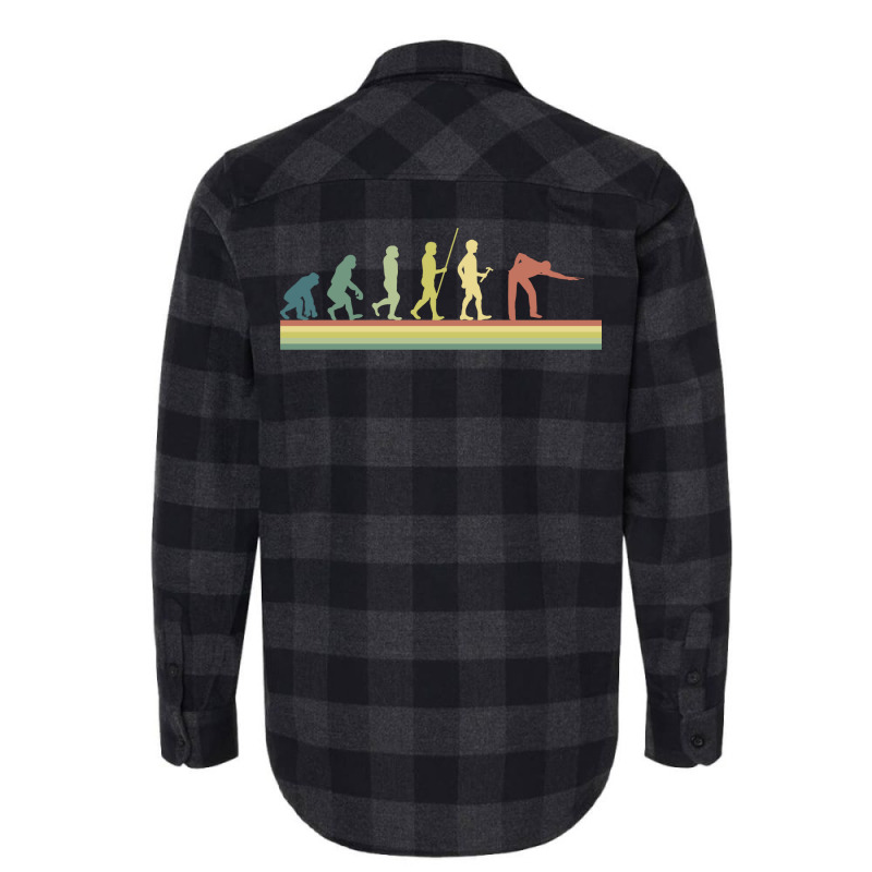 Retro Billiards Evolution Flannel Shirt | Artistshot