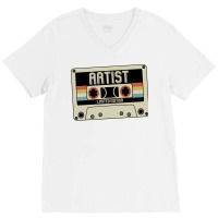 Artist Limited Edition Vintage Style V-neck Tee | Artistshot