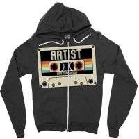 Artist Limited Edition Vintage Style Zipper Hoodie | Artistshot