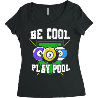 Funny Billiards Saying Design 9 Women's Triblend Scoop T-shirt | Artistshot