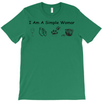 I Am A Simple Woman Billiard T-shirt | Artistshot