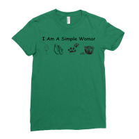 I Am A Simple Woman Billiard Ladies Fitted T-shirt | Artistshot