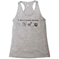 I Am A Simple Woman Billiard Racerback Tank | Artistshot