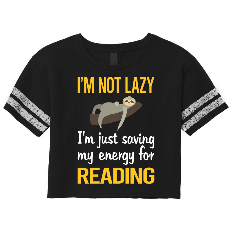 Saving Energy For Reading Book Books Trending Scorecard Crop Tee by savevaseseljn | Artistshot