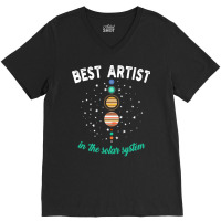 Best Artist In The Solar System Hippie V-neck Tee | Artistshot