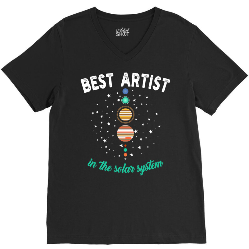 Best Artist In The Solar System Hippie V-Neck Tee by zydravidic2 | Artistshot