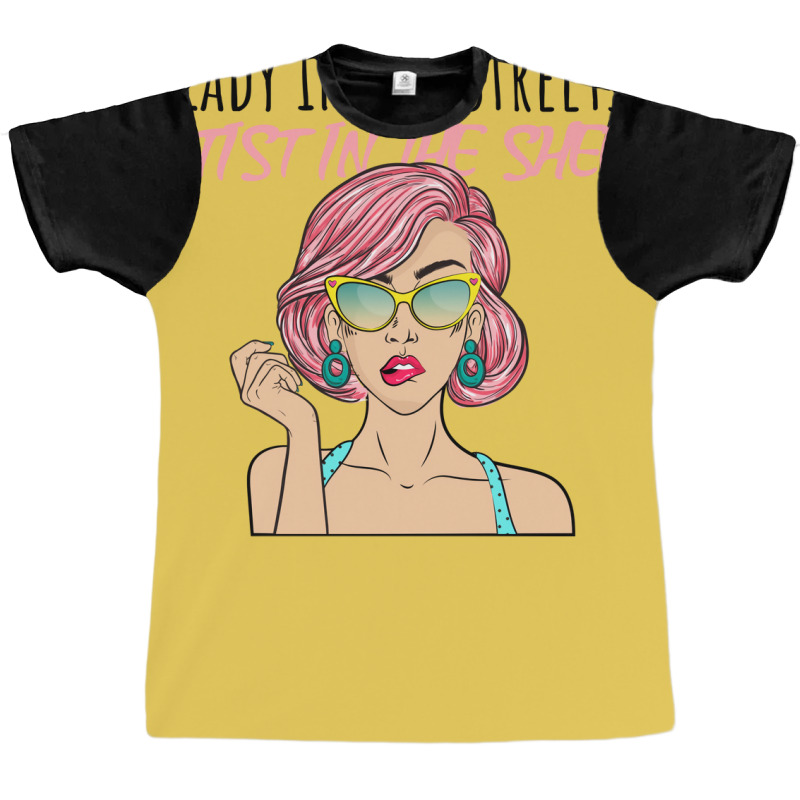 Lady In The Streets Nostalgia Graphic T-shirt | Artistshot