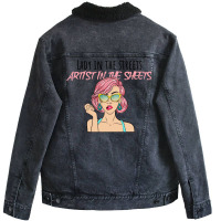 Lady In The Streets Nostalgia Unisex Sherpa-lined Denim Jacket | Artistshot