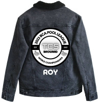 Vegas Roy Unisex Sherpa-lined Denim Jacket | Artistshot