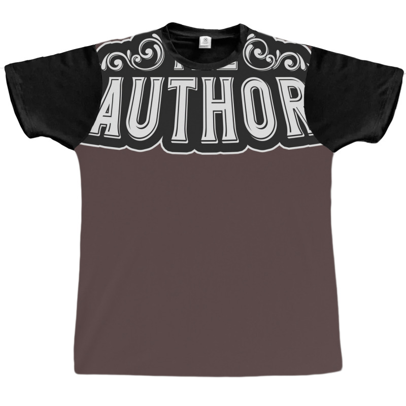 Author Cute Graphic T-shirt by omakatetterl | Artistshot