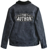 Author Cute Unisex Sherpa-lined Denim Jacket | Artistshot