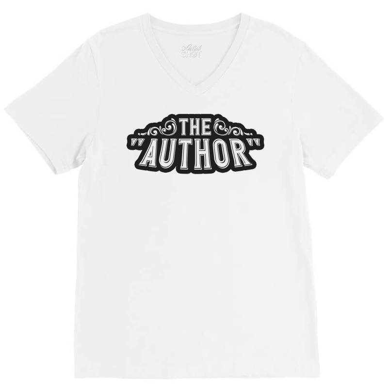 Author Cute V-Neck Tee by omakatetterl | Artistshot