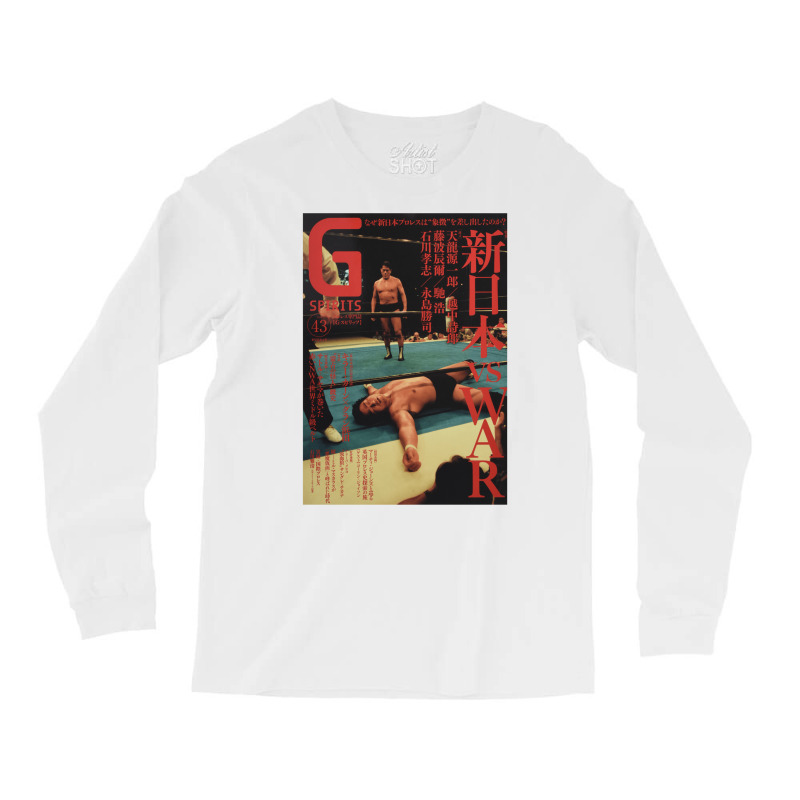 Inoki Tenryu Cover Long Sleeve Shirts by jeydenlleriv | Artistshot