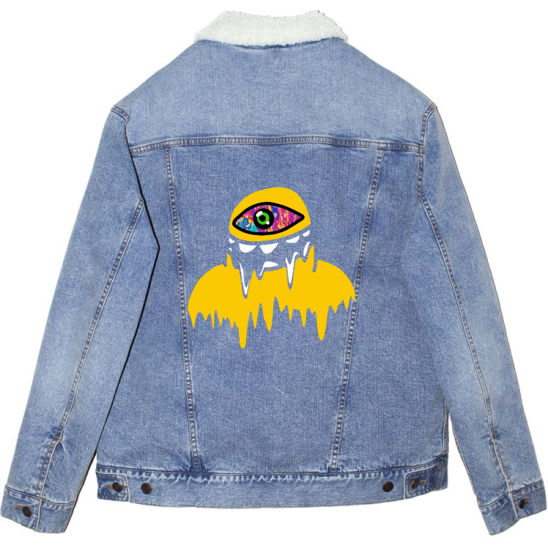 Subtronics Pocket Unisex Sherpa-Lined Denim Jacket by Mildred S Wilson | Artistshot