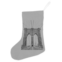 Brooklyn Bridge Holiday Stocking | Artistshot