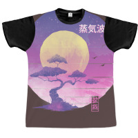 Bonsai Wave Graphic T-shirt | Artistshot