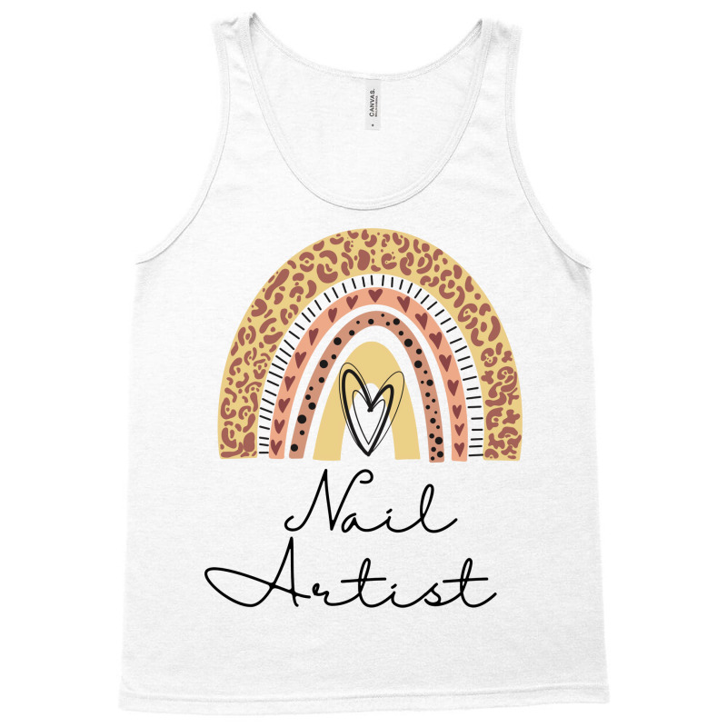 Gift Idea For Nail Artist Nail Tech Manicurist Nai Tank Top by zydravidic2 | Artistshot