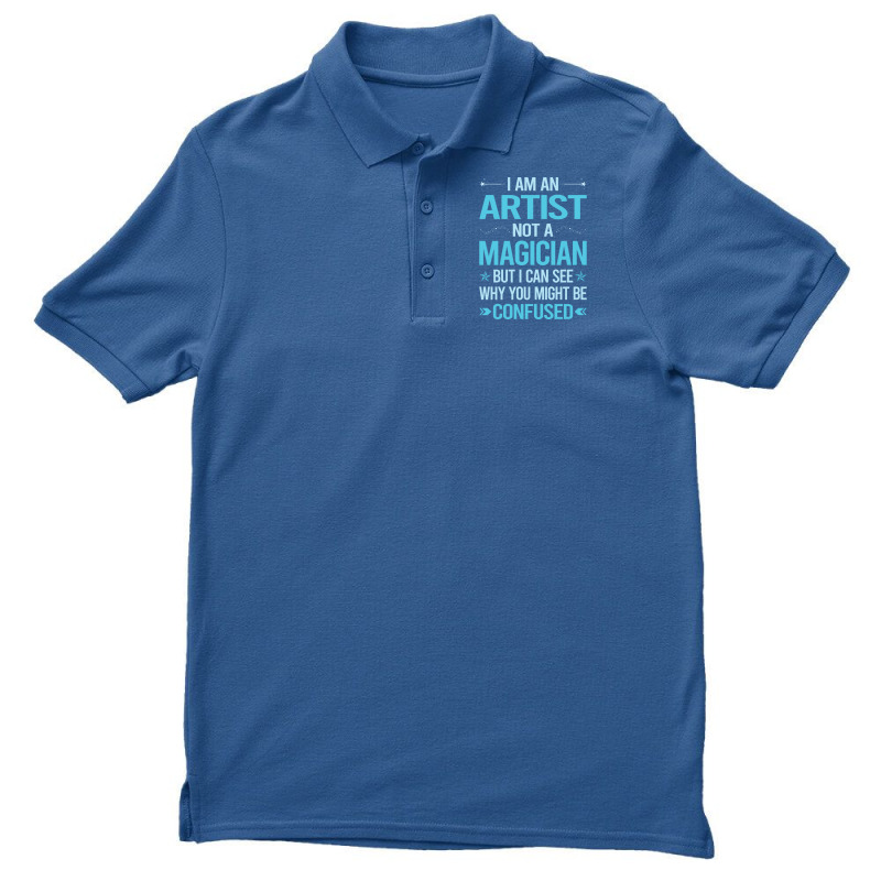 Not A Magician Artist Men's Polo Shirt | Artistshot