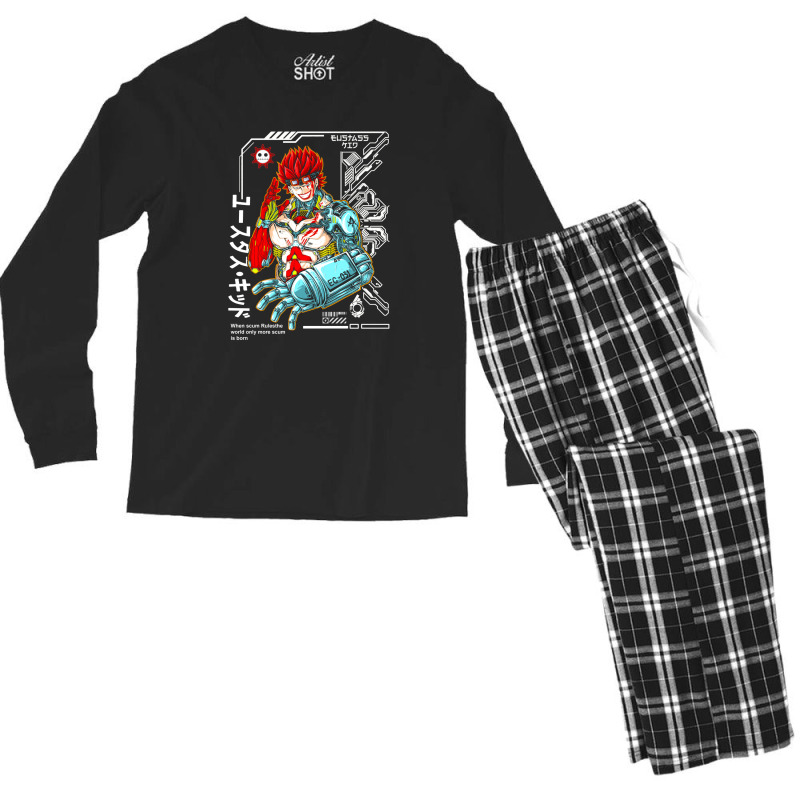 Eustass Kid Men's Long Sleeve Pajama Set | Artistshot