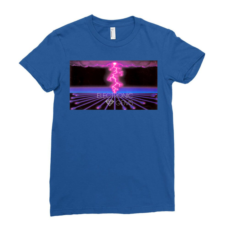 Electronic Gems   Circuit Thunderstorm (雷雨) Ladies Fitted T-Shirt by mamaserashama | Artistshot