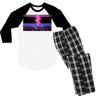 Electronic Gems   Circuit Thunderstorm (雷雨) Men's 3/4 Sleeve Pajama Set | Artistshot