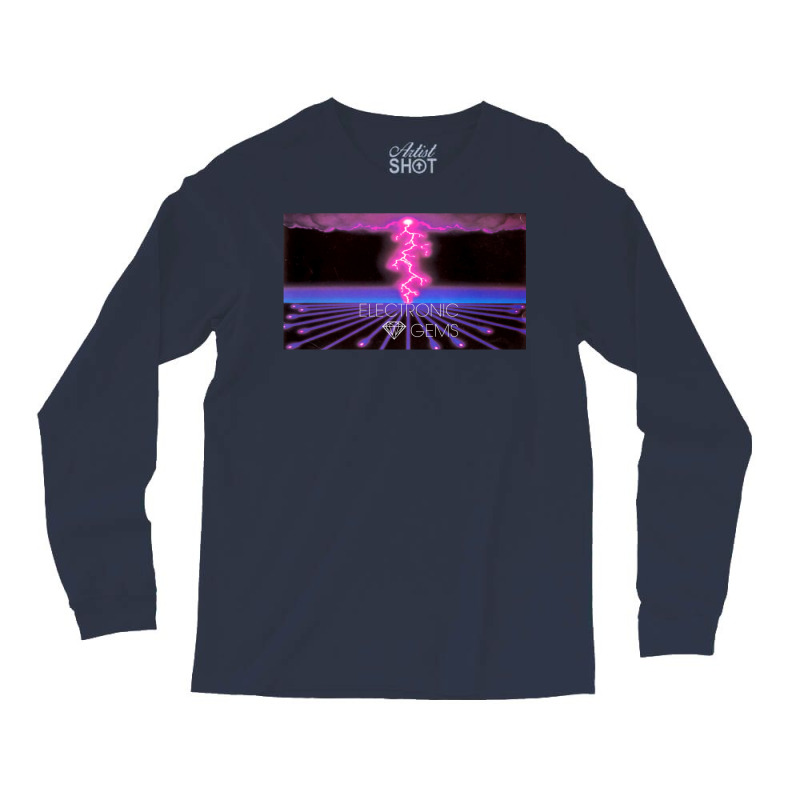 Electronic Gems   Circuit Thunderstorm (雷雨) Long Sleeve Shirts by mamaserashama | Artistshot