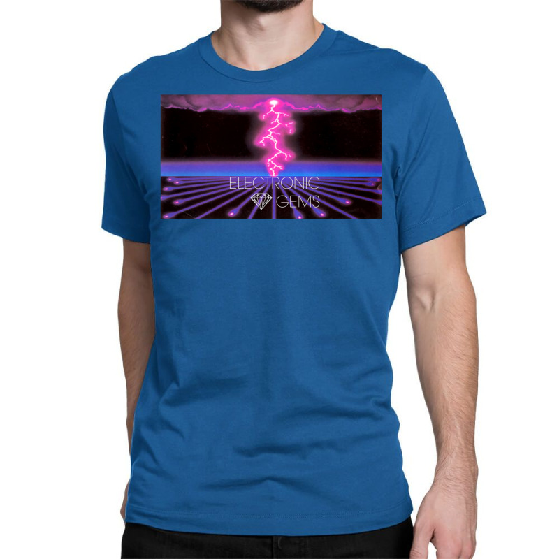 Electronic Gems   Circuit Thunderstorm (雷雨) Classic T-shirt by mamaserashama | Artistshot