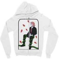 Man In Suit 80s Zipper Hoodie | Artistshot