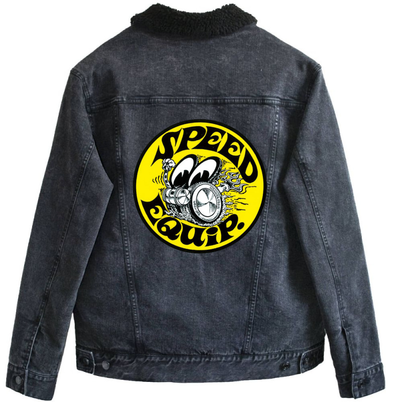 Speed Equip Unisex Sherpa-lined Denim Jacket | Artistshot