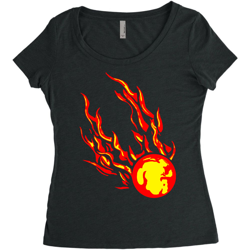 Comet Of Prophecy Women's Triblend Scoop T-shirt by jegucheizzs | Artistshot