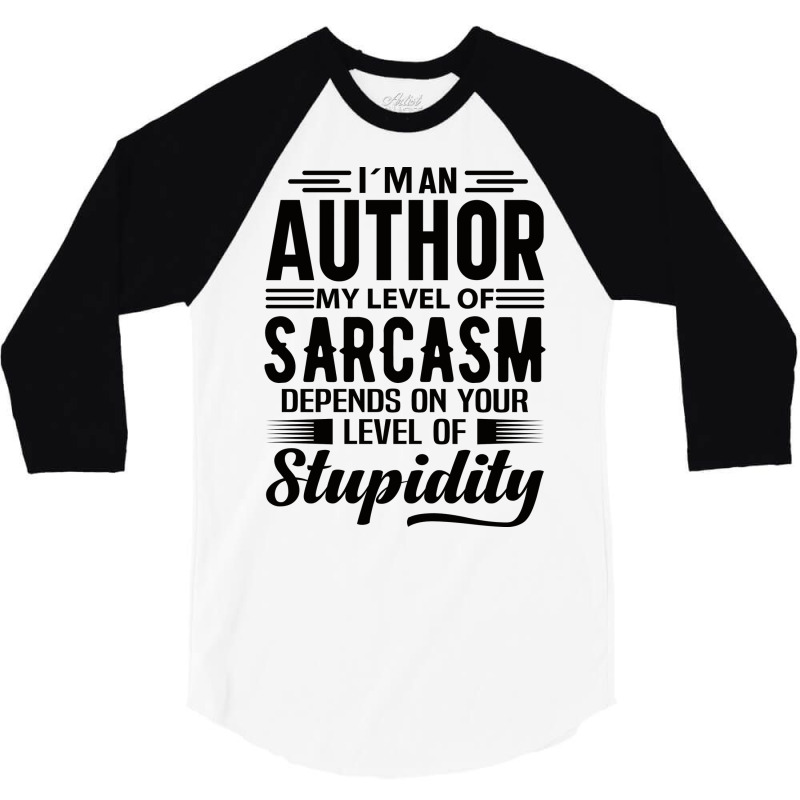 Im An Author Tumblr 3/4 Sleeve Shirt by omakatetterl | Artistshot