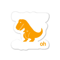 T Rex Clap Your Hands Classic Sticker | Artistshot