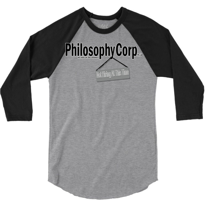 Philosophy Corp Yellow 3/4 Sleeve Shirt by omakatetterl | Artistshot