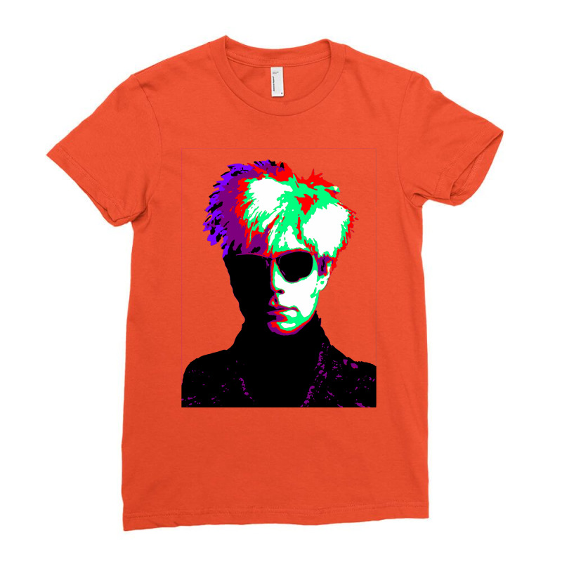 Andy Warhol Pop Art Portrait Stars Ladies Fitted T-Shirt by festaniarf | Artistshot