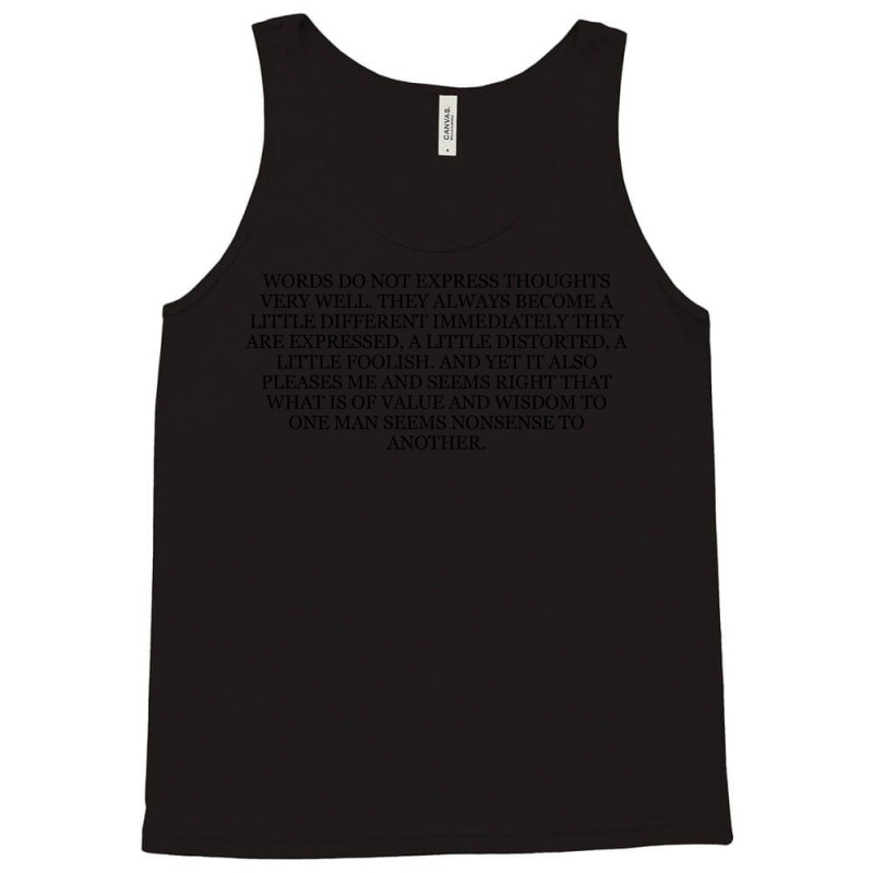 Hermann Hesse Love Hipster Tank Top by spettozrinyin | Artistshot