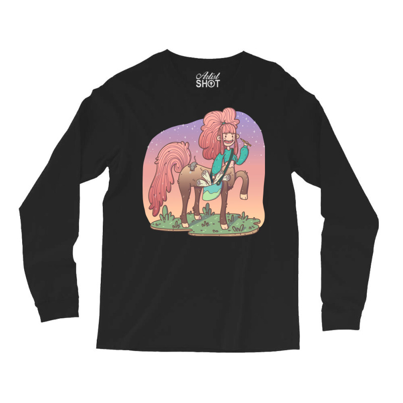 Artist Centaur Cool Long Sleeve Shirts | Artistshot