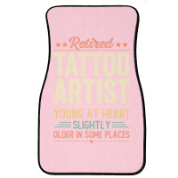 Retired Tattoo Artist Aesthetic Front Car Mat | Artistshot